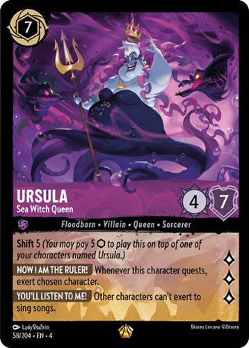 Ursula Sea Witch Queen